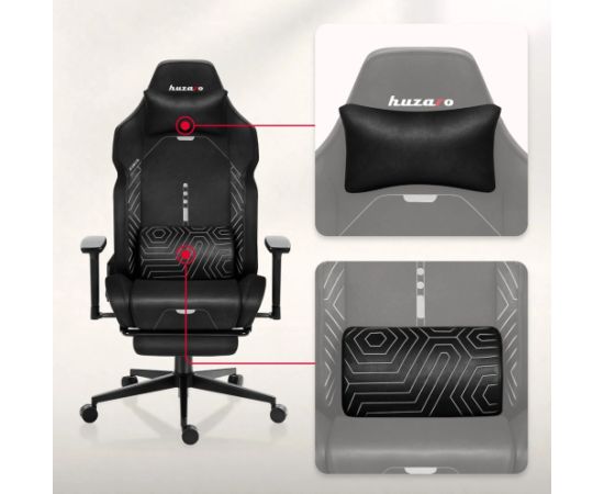 Fotel gamingowy Huzaro Force 8.1 Black Gaming krēsli