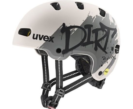 Kask rowerowy dziecięcy UVEX Kid 4 Style MIPS, dirt warm grey Велосипедные шлемы
