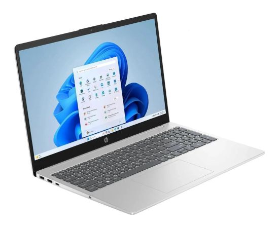 HP 15-fd0154wm i5-1334U 15,6”FHD Touch 12GB SSD512 Iris Xe Win11 Natural Silver (REPACK) 2Y Portatīvie datori