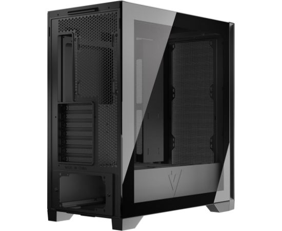 MODECOM Case VOLCANO EXPANSE S MIDI Black Datoru korpusi