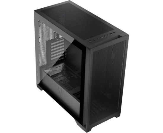 MODECOM Case VOLCANO EXPANSE S MIDI Black Datoru korpusi