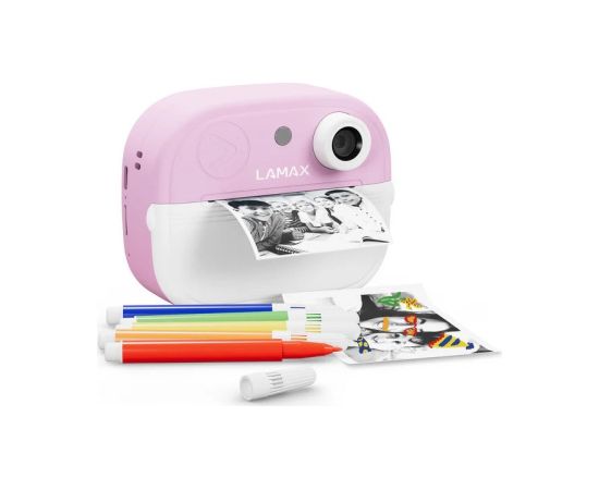 Kids’ camera LAMAX InstaKid2 Play, pink Moment Foto Kameras