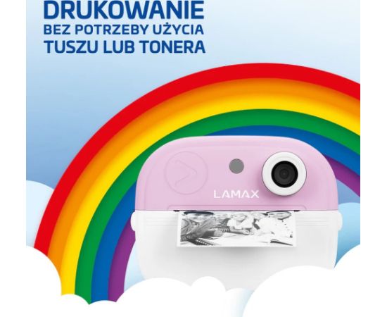 Kids’ camera LAMAX InstaKid2 Play, pink Moment Foto Kameras