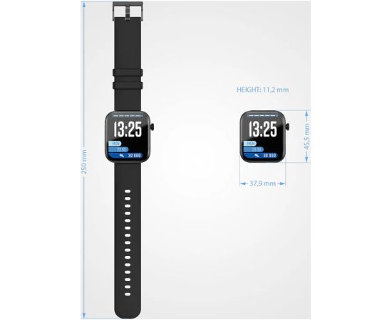 LAMAX BCool2 Plus Black Smartwatch Jaunumi - Viedierices