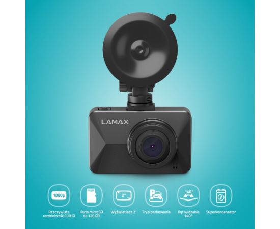 LAMAX T3 dashcam Видеорегистраторы