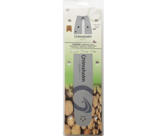Vadotne ķēdes zāģim Grimsholm Premium Cut; 13''; 33 cm; .325''; 56; 1,6 mm Piederumi dārza tehnikai