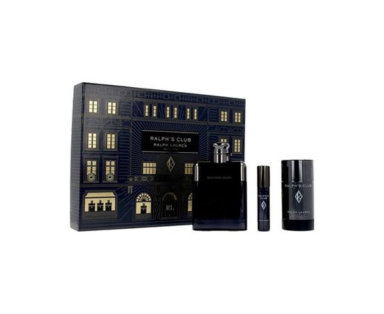 Ralph Lauren Ralph´s Club Dárková sada EDP 100 ml, deostick 75 ml a miniaturka EDP 10 ml 100ml Dāvanu komplekti