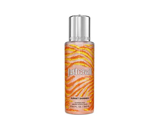 Roberto Cavalli Sunset Shimmer Třpytivý tělový sprej 250ml Sieviešu Smaržas