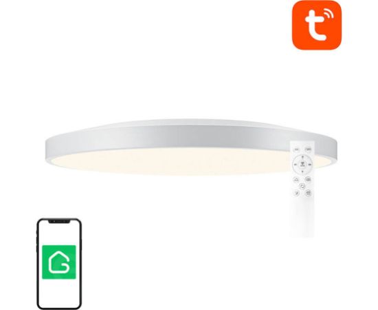 Smart ceiling lamp 32cm WiFi/Bluetooth 16M RGBCW Gosund LB11 1920lm Tuya + Remote Control. Griestu lampas - šķīvji