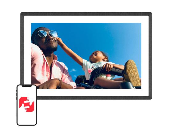 Smart Photo Frame Lexar PX-110BLKGLR (black) 11" Monitori