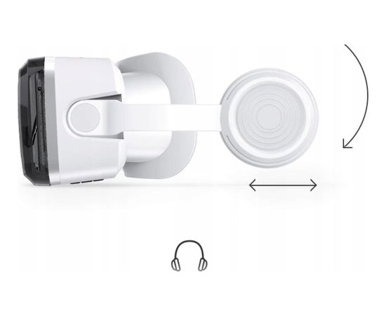 Gogle VR Shinecon Okulary VR 3D G04BS Jaunumi - Datori