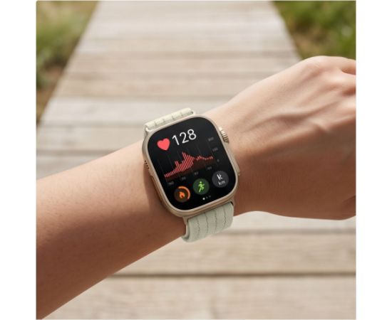 Tech-Protect watch strap Nylon Huawei Watch Fit 3/4/4 Pro/5/5 Pro, starlight Smart pūlksteņu aksesuāri