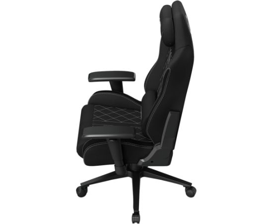 LORGAR CHA41, Ergonomic Gaming Chair Advanced, premium anti-stain fabric, Black/white Gaming krēsli