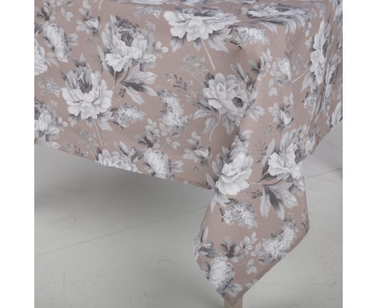Table mat ZHAO 134x180cm, gray roses Новинки Для дома и сада 