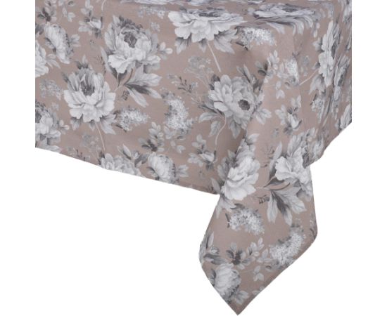Table mat ZHAO 134x250cm, gray roses Новинки Для дома и сада 