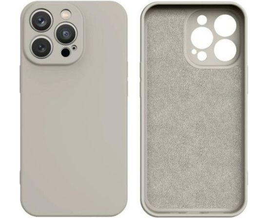 iLike Samsung  Galaxy A34 5G silicone cover Beige Neoriģinālie Maciņi