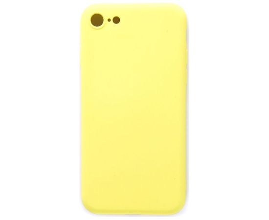 Evelatus Apple  iPhone 7/8 Nano Silicone Case Soft Touch TPU Yellow Neoriģinālie Maciņi