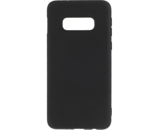 Evelatus Samsung  S10e Nano Silicone Case Soft Touch TPU Black Neoriģinālie Maciņi
