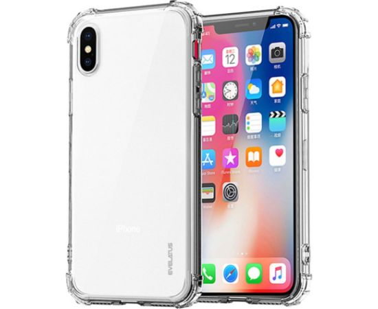 Evelatus Apple  iPhone 7/8/SE2020/SE2022 Military Shockproof Silicone Case TPU Transparent Neoriģinālie Maciņi