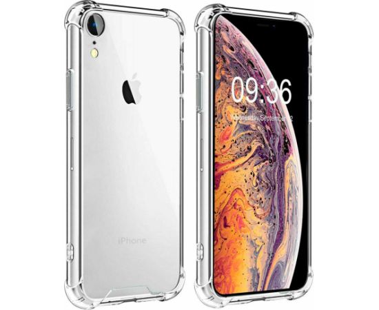 Evelatus Apple  iPhone XR Military Shockproof Silicone Case TPU Transparent Neoriģinālie Maciņi
