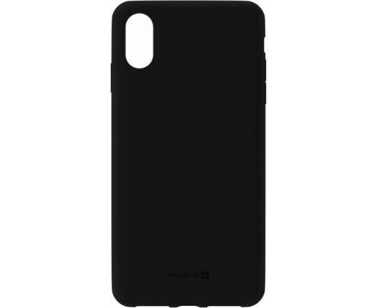 Evelatus Samsung  A10 Silicon case Black Neoriģinālie Maciņi