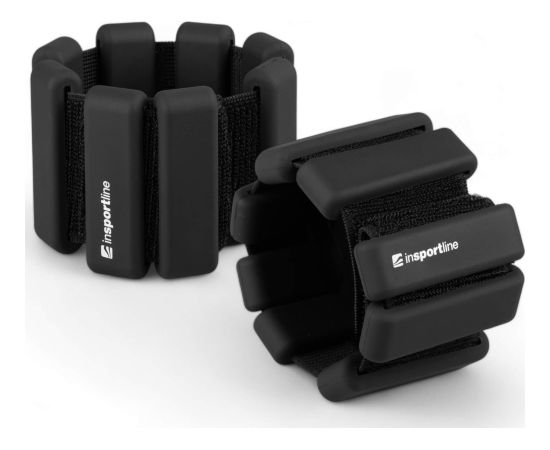Potīšu un plaukstu locītavu svari inSPORTline Brace 2 x 1,5 kg Жилеты и сумки для тяжелых условий 