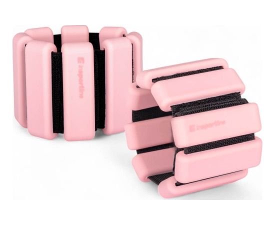 Potīšu un plaukstu locītavu svari inSPORTline Brace 2 x 1,5 kg Жилеты и сумки для тяжелых условий 