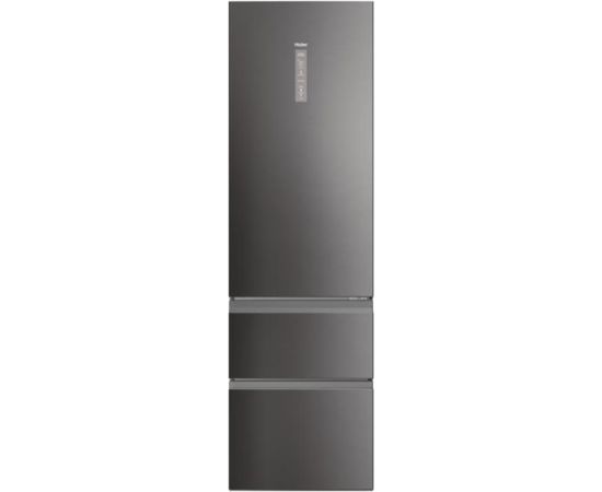 Haier 3D 60 Series 7, No Frost, 414 L, height 205 cm, dark inox - Refrigerator Jaunumi Sadz. tehnika
