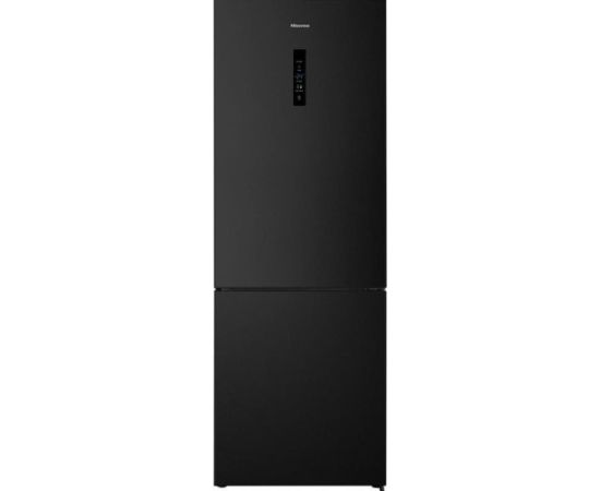 Hisense, NoFrost, 495 L, 200 cm, black - Refrigerator Крупная бытовая техника