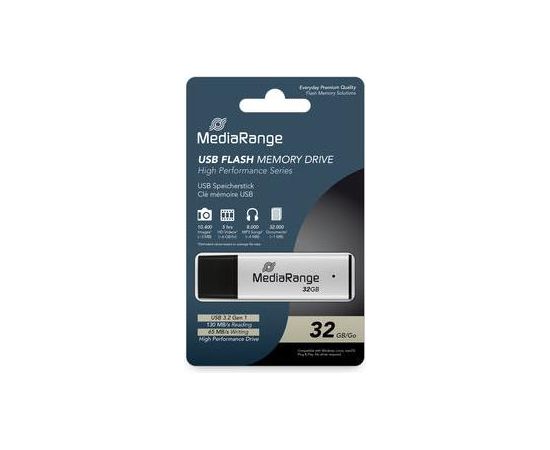 MEMORY DRIVE FLASH USB3.2 32GB/MR1900 MEDIARANGE USB Flash atmiņas