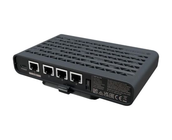 Wireless Router MIKROTIK A42G-HBEP Wi-Fi 7 (802.11be) Ethernet LAN Yes 4xLAN ports USB port Yes A42G-HBEP Wireless Routers