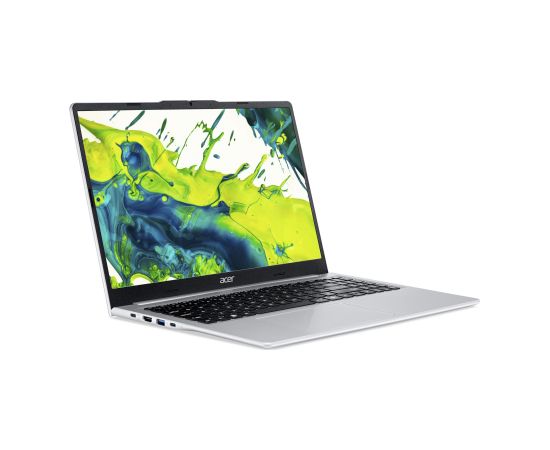 Notebook ACER CPU AMD RyzenT 3 5400U 2.6 GHz 15.6 " 1920 x 1080 pixels RAM 8 GB DDR4-SDRAM SSD 512 GB Discrete graphics Not available On-board graphics Yes Numeric keypad Yes Keyboard language US International OS installed Windows 11 Home Colour Silver We Portatīvie datori