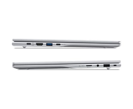 Notebook ACER CPU AMD RyzenT 3 5400U 2.6 GHz 15.6 " 1920 x 1080 pixels RAM 8 GB DDR4-SDRAM SSD 512 GB Discrete graphics Not available On-board graphics Yes Numeric keypad Yes Keyboard language US International OS installed Windows 11 Home Colour Silver We Portatīvie datori
