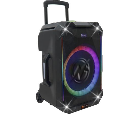 Bezvadu skaļrunis N-GEAR THE FLASH 1540 - Karaoke Speaker - 15" Woofer - Bluetooth - LED ;  ar mikrofonu Новинки Компьютерная техника