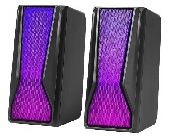 Datorskaļruņi  MarvoSG-274, 2.0, 6W, 150Hz-20kHz, RGB Новинки Компьютерная техника