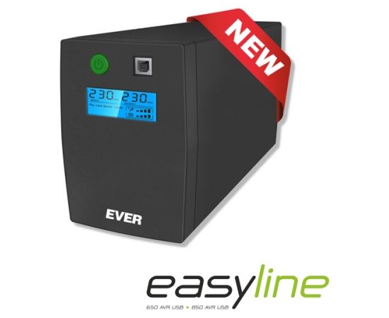 UPS Ever UPS Easyline 650 AVR USB 360W (T/EASYTO-000K65/00)