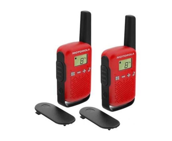 Motorola T42 short-wave radio, 4km, Red