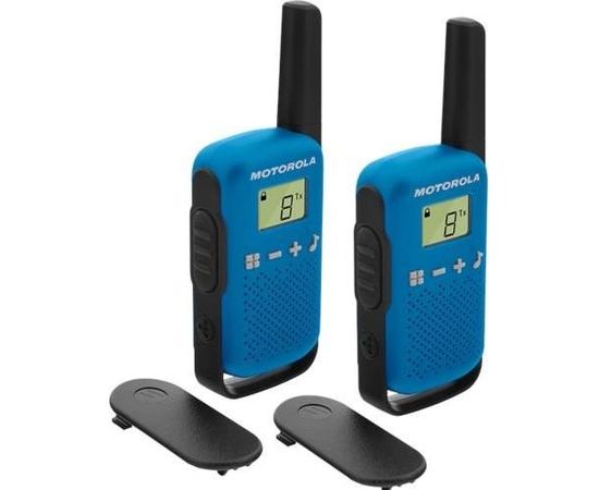 Motorola T42 short-wave radio, 4km, Blue