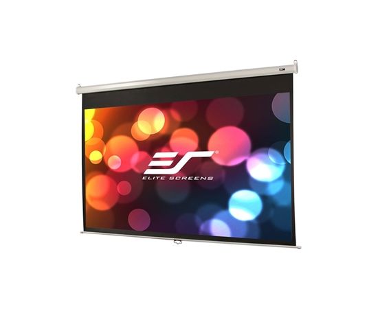 Elite Screens Manual Series M128NWX Diagonal 128 ", 16:10, Viewable screen width (W) 275 cm, White