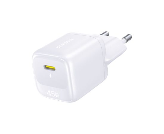 Baseus Sienas ātrais lādētājs EnerFill FN22 45W USB-C QC PD, balts Новинки смартфонов и телефонов