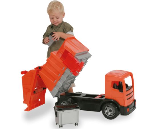 Большая мусорная машина LENA MAXI 72 cm, нагрузка 100 kg, (в ящике) L02166 Машины и аксессуары