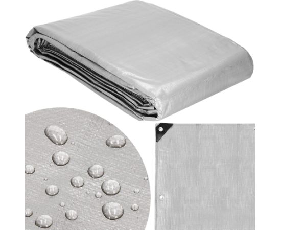 Brezents Springos GA2149 2x4 m 210 g/m2 Nojumes un aksesuāri