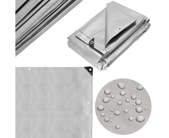 Brezents Springos GA2145 4 X 4 m 210 g/m2 Nojumes un aksesuāri