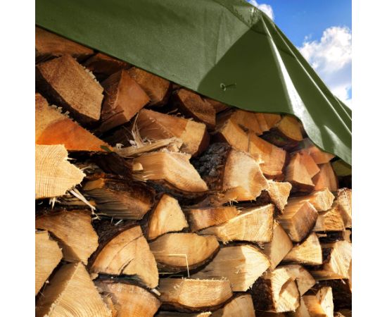 Brezents Springos GA2132 4x4m 120g/m2 Nojumes un aksesuāri