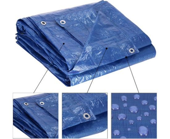 Brezents Springos GA2123 2x3 m 60 g/m2 Nojumes un aksesuāri