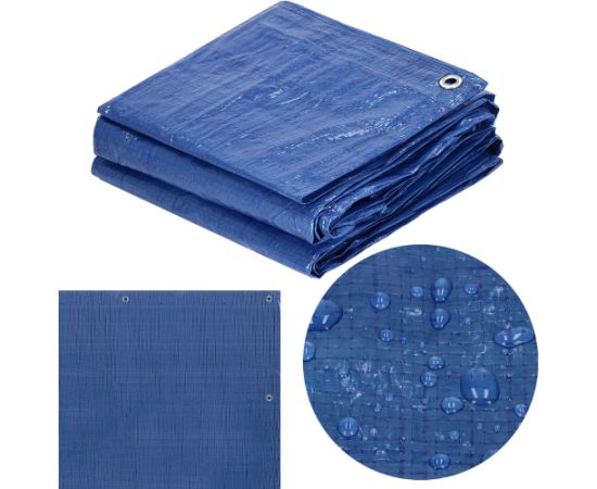 Brezents Springos GA2177 10x8m 60g/m2 Nojumes un aksesuāri