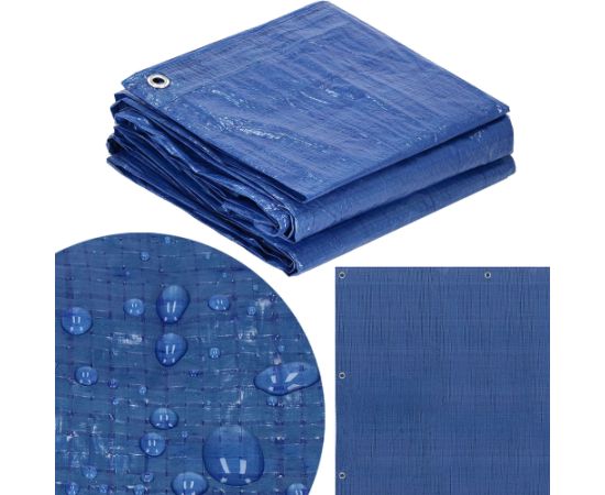 Brezents Springos GA2177 10x8m 60g/m2 Nojumes un aksesuāri