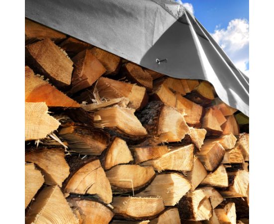 Brezents Springos GA2140 5x8m pelēks Nojumes un aksesuāri