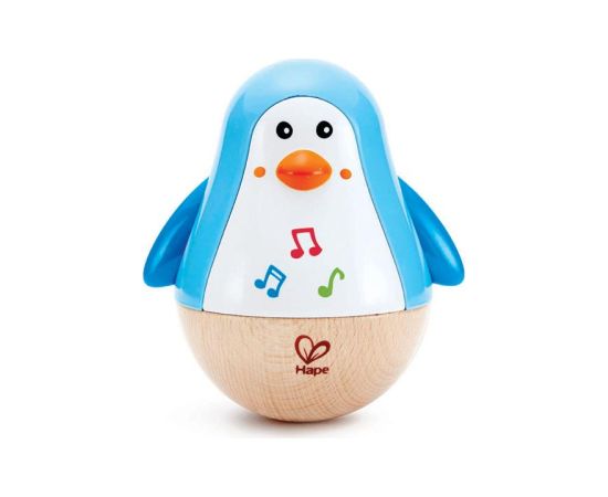 HAPE Penguin Musical Wobbler, E0331A Jaunumi, Bērnu preces