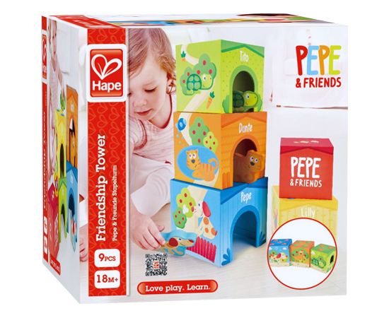HAPE klucīšu tornis, E0451A Galda spēles